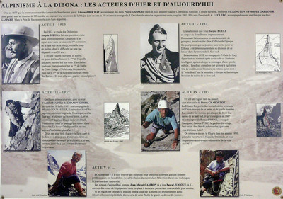 Alpinisme à la Dibona - les acteurs d'hier et d'aujourd'hui Alpinisme à la Dibona - les acteurs d'hier et d'aujourd'hui