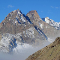 Versants E du Rouget et du pic Gény