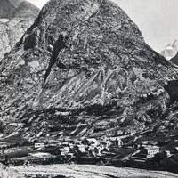 La Bérarde et la Meije à droite de la Tête de la Maye
