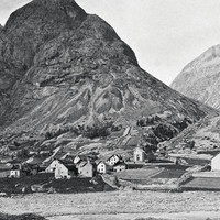 La Bérarde, Tête de la Maye en 1900 par le TCF