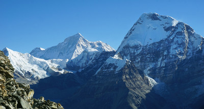 Chamlang et Makalu Chamlang et Makalu