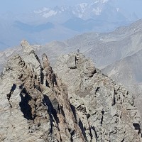 l'arrete Nord avant le sommet du grand bec