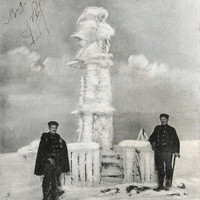 Sommet du Ballon d'Alsace en hiver (CPA)