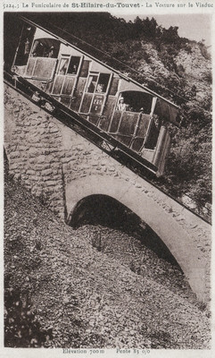 Funiculaire Montfort - Saint Hilaire du Touvet (CPA)