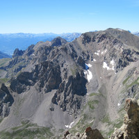 Tête des Lauzières, versant N