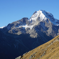 Naya Kanga depuis les pentes du Cherko Ri