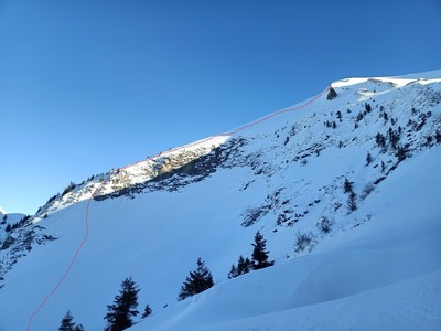 Détail descente directe Détail descente directe