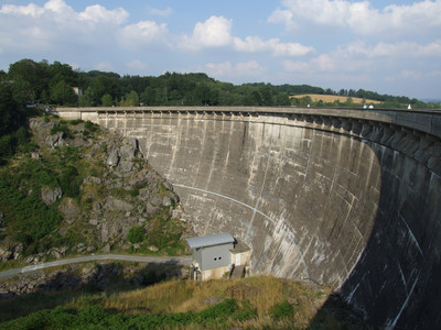 Barrage du lac de Pareloup