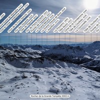 Col S de Grande Tempête, Pano S: vallon de la Cula