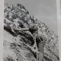 Grimpeur sur le Balaïtous, années 60-65