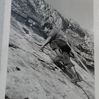 Grimpeur sur le Balaïtous, années 60-65