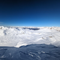 Vallon de Restefond, vu de la Bonette