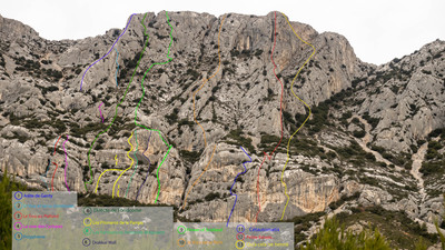Topo de la Paroi des plaideurs Topo de la Paroi des plaideurs