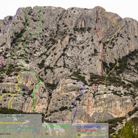 Topo de la Paroi des plaideurs