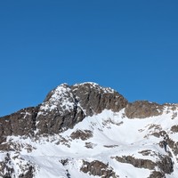 Gélas, versant E, et son Balcon