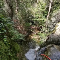 La partie plus aquatique finale, quelques vasques et ressauts... (photo: KTM)