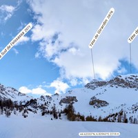 au Pré de Tronchet, Pano SE en montant au Col