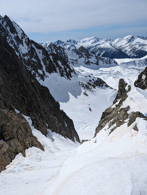 couloir S "pendant" du Dufranc couloir S "pendant" du Dufranc