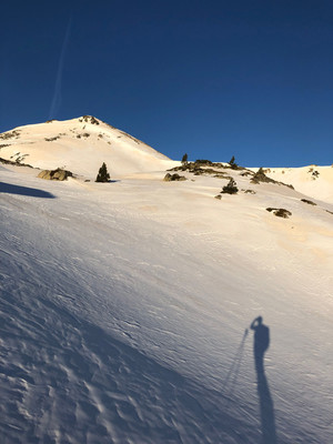 Montée au col de Madamète Montée au col de Madamète