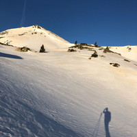 Montée au col de Madamète