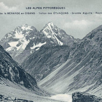 Encoula, Grande Aiguille de la Bérarde par Piaget (CPA)