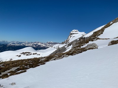 Col de Barmerousse et la Grise Col de Barmerousse et la Grise