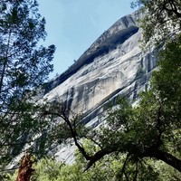 Royal Arches - Le "toit" dans la  partie gauche de la falaise