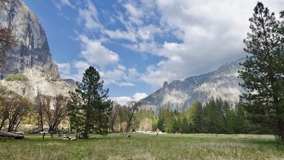 El Cap Bridge au niveau du parking aval El Cap Bridge au niveau du parking aval