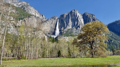 Yosemite Fall au printemps 