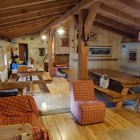 Salle commune du refuge