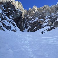 Fin du couloir (exposé au chute de pierre)