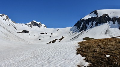 Col du Lac sans Fond - Versant SW