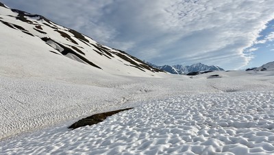Départ col du Petit Saint Bernard Départ col du Petit Saint Bernard