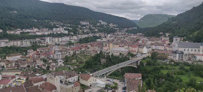 St-Claude, vu du belvédère de la Madonne