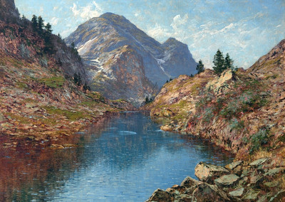 Lac Léama par Charles Bertier Lac Léama par Charles Bertier
