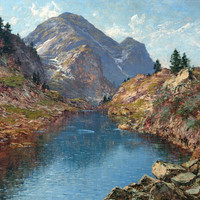 Lac Léama par Charles Bertier