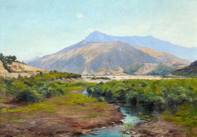 Vallée de la Durance aujourd'hui noyée dans le lac de Serre-Ponçon par Charles Bertier. Au fond, le Sauze (du lac) et le Morgon. Vallée de la Durance aujourd'hui noyée dans le lac de Serre-Ponçon par Charles Bertier. Au fond, le Sauze (du lac) et le Morgon.