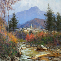 Entremont le Vieux par Charles Bertier