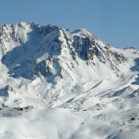 Du côté de l'Aiguille de Péclet, au dessus de Val Thorens