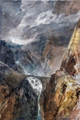 Pont du Diable en 1802 par Turner