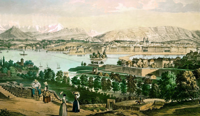 Genève et le Salève par Henri Walter Genève et le Salève par Henri Walter