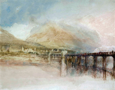 Aoste par Turner