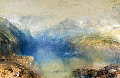 Lac d'Uri vu de Brunnen par Turner