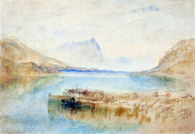 Niesen, Stockhornkette, lac de Thoune, par Turner
