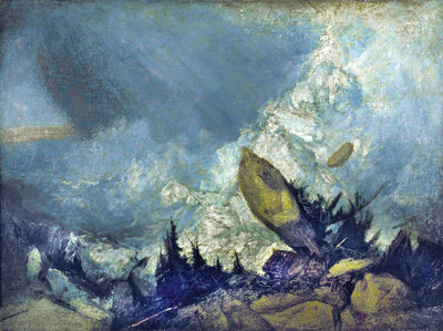 Avalanche dans les Grisons par Turner