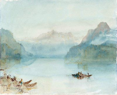 Lac d'Uri en 1842 par Turner