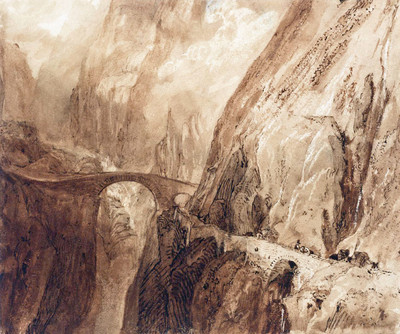 Pont du Diable sur la Reuss par Turner