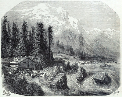 Vallée de Chamonix par Gustave Doré (GRV)