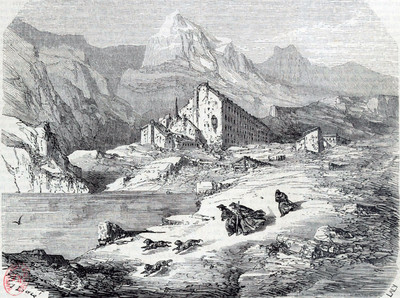 Le Grand Saint Bernard par Gustave Doré