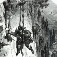 Chasse sur corde par Gustave Doré